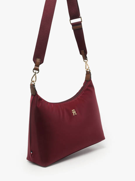Sac Bandoulière Popette Nylon Tommy hilfiger Rouge popette AW17937 vue secondaire 1