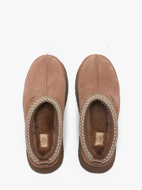 Chaussons Plateforme Tazz Ii En Cuir Ugg Marron women 1174471 vue secondaire 3