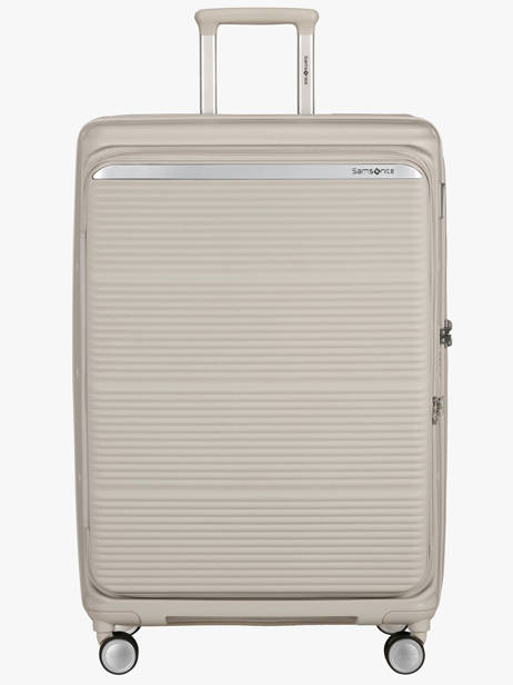 Valise Rigide Extensible Paralux Hs Samsonite Beige paralux hs 156526