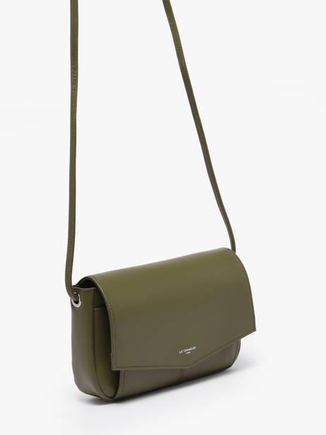 Sac Bandoulière Charlotte Cuir Le tanneur Vert charlotte TOTT3C01 vue secondaire 2