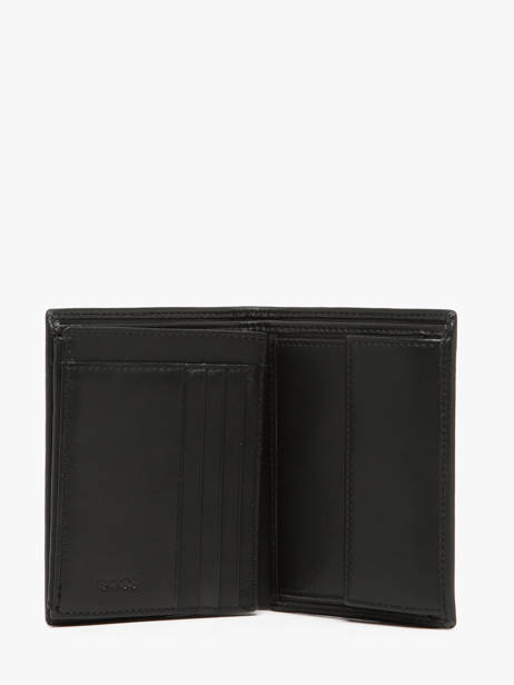 Portefeuille Porte-monnaie Saffiano Cuir Hugo boss Noir saffiano HLO526A vue secondaire 1