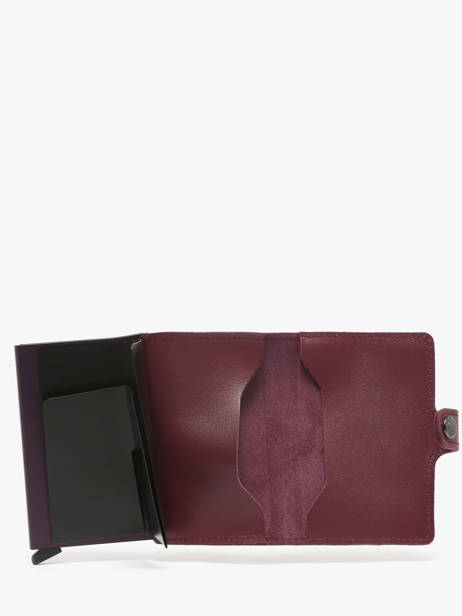 Porte-cartes Original Cuir Secrid Rouge original MO vue secondaire 1