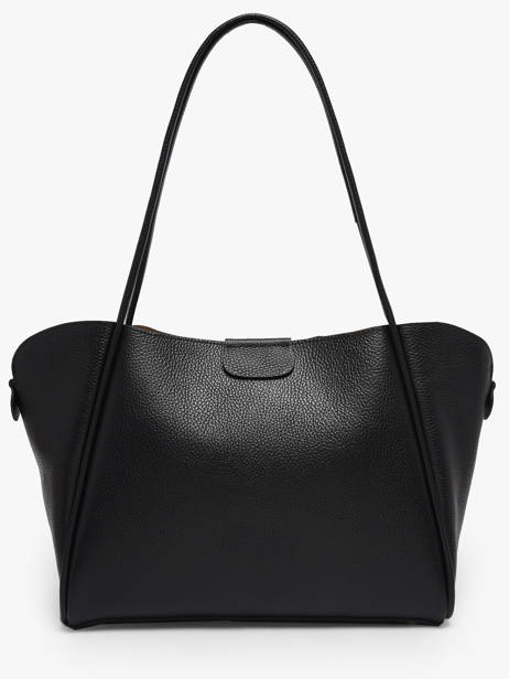 Sac Porté épaule Ida Double Cuir Lancaster Noir ida double 86 vue secondaire 4