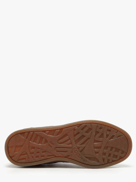 Sneakers Goal En Cuir Coolway Marron women 7603298 vue secondaire 4