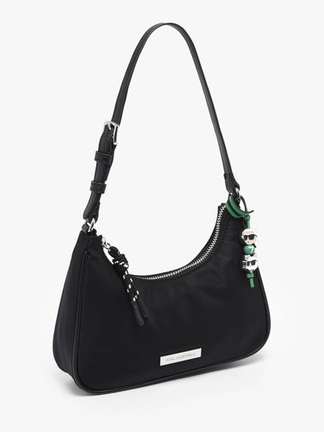 Sac Porté épaule K Ikon Polyester Recyclé Karl lagerfeld Noir k ikon B1W32068 vue secondaire 2
