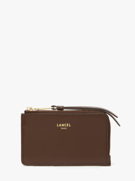 Porte-cartes Origami Cuir Lancel Marron origami A13422