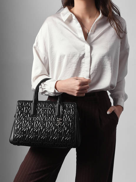 Sac Porté Main Laila Michael kors Noir laila R6S9IS2T vue secondaire 1