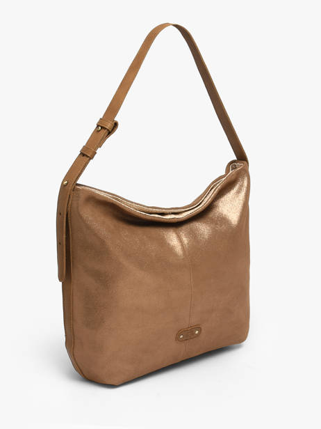 Sac Porté épaule Vintage Cuir Mila louise Marron vintage 23047XC vue secondaire 2