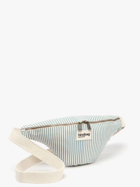 Sac Banane Olivia Rayures Hindbag Bleu rayures RA vue secondaire 2
