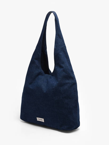 Le Sac Hobo Richelieu Coton Recyclé Rivedroite Bleu timeless RICHETIM vue secondaire 2
