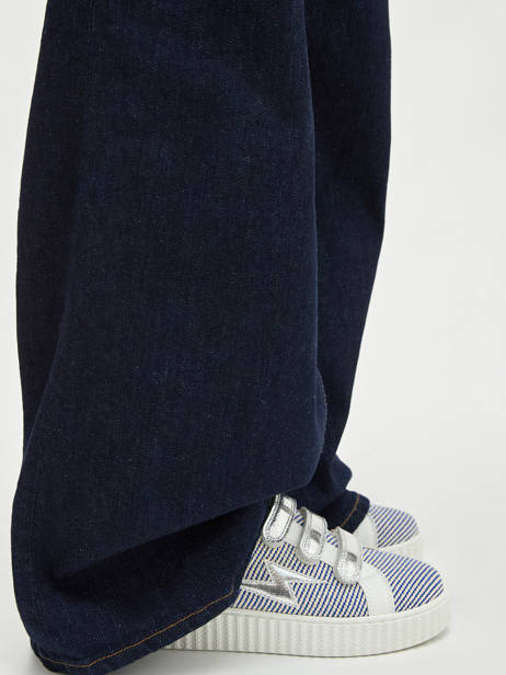 Sneakers Vanessa wu Bleu women BK2833BL vue secondaire 1