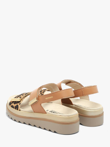 Sandales En Cuir Mephisto Marron women P5148854 vue secondaire 2