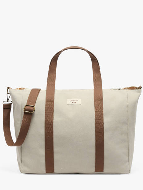 Sac Porté épaule A4 Amour Toile Coton Miniprix Blanc amour toile 8087