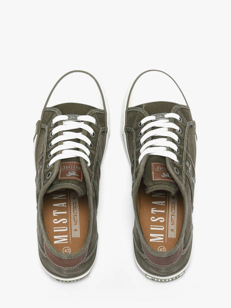 Sneakers Mustang Vert men M0151005 vue secondaire 3