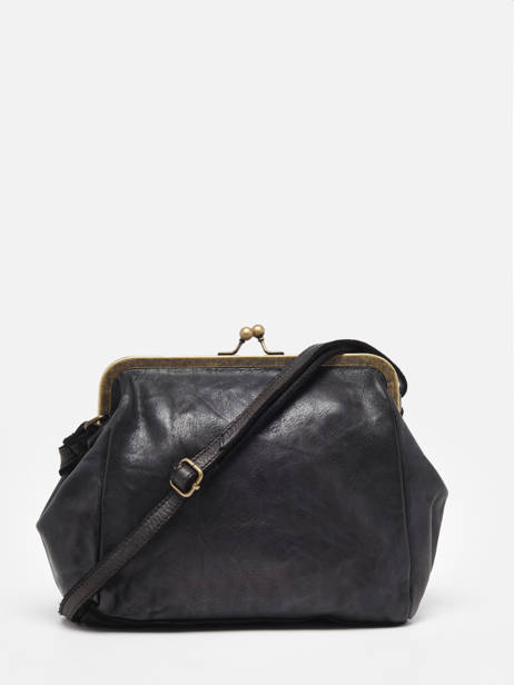 Sac Bandoulière Heritage Cuir Biba Marron heritage BT22 vue secondaire 4